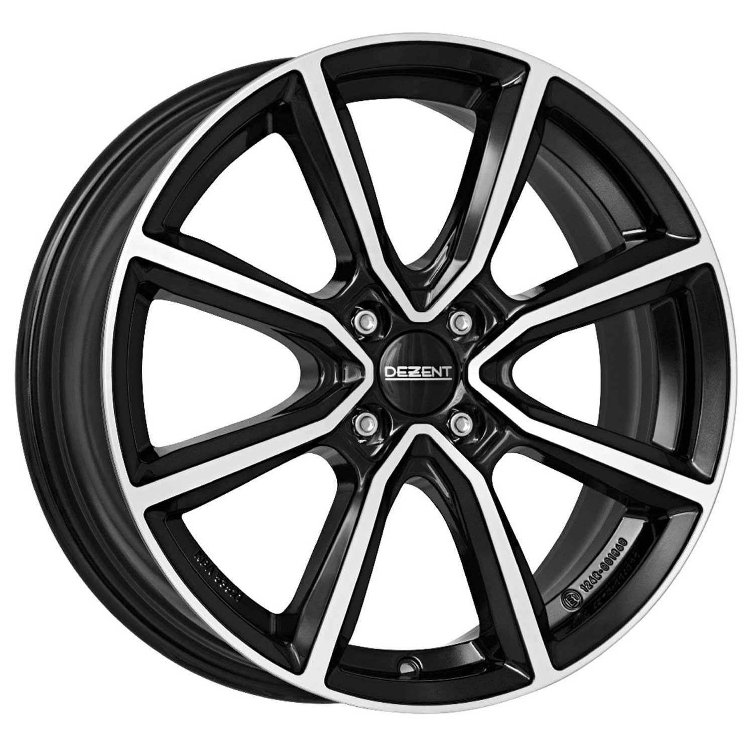 Amazon.com: Dezent rim TN dark 6.5Jx16 ET35 4x98 compatible with
